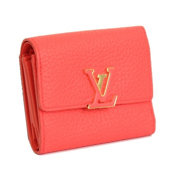 Louis Vuitton Portefeuille Capucines Trifold Wallet Pink - Picture 1 of 3